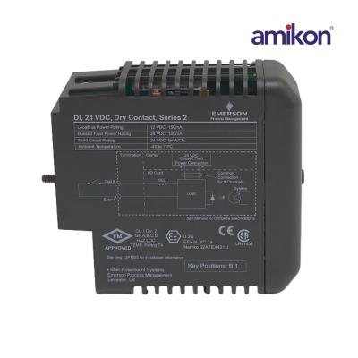 ماژول ورودی گسسته EMERSON KJ3201X1-BA1 12P2535X052 قرمز