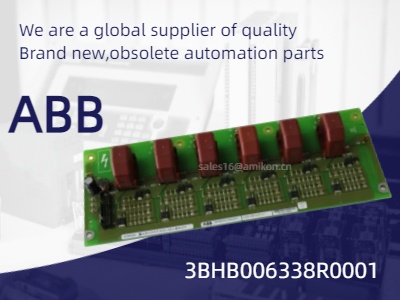 افزایش کنترل صنعتی با برد کنترل ABB 3BHB006338R0001
