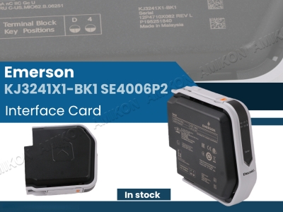 چگونه کارت رابط Emerson KJ3241X1-BK1 SE4006P2 شبکه DCS شما را بهبود میبخشد