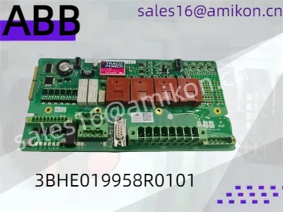 ABB 3BHE019958R0101: صفحه کنترل اساسی برای اتوماسیون صنعتی