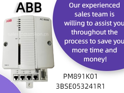 بهبود کنترل صنعتی با ماژول پردازنده ABB PM891K01 3BSE053241R1