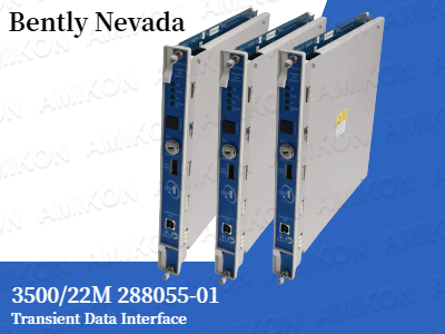 نظارت مطمئن بر ماشین‌آلات با رابط داده‌های گذرا Bently Nevada 3500/22M 288055-01