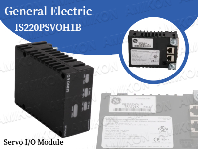 به حداکثر رساندن کارایی اتوماسیون صنعتی با ماژول ورودی/خروجی سروو GE IS220PSVOH1B